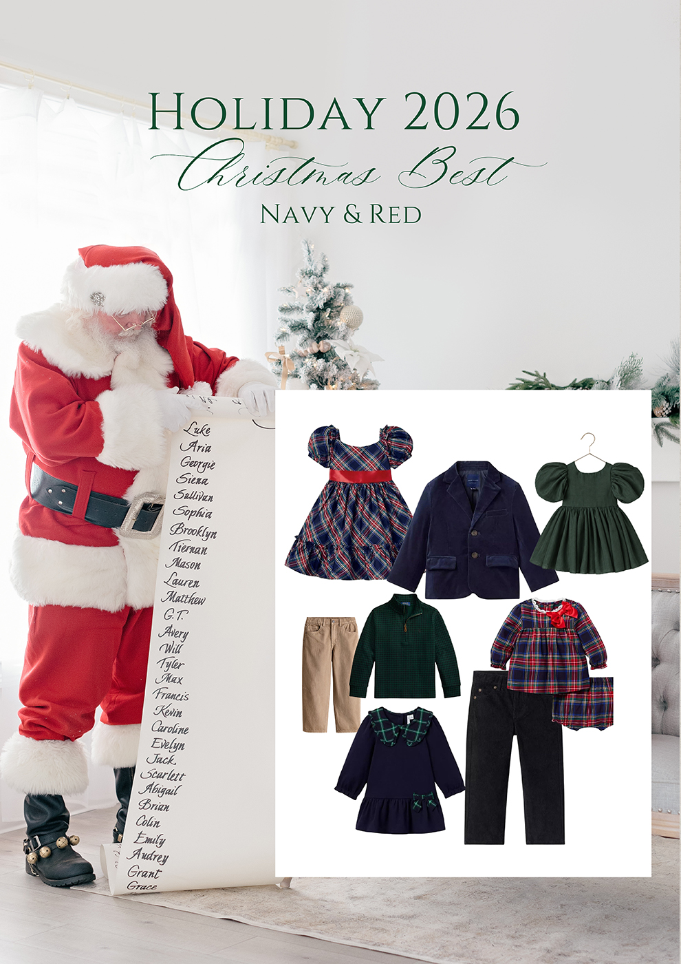 15 Holiday and Santa Session style guide